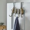 Dunelm Monkey Overdoor Hooks -Simple Bathroom 30608592