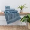 Dunelm Denim Egyptian Cotton Towel