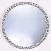 Dunelm Jewel Round Wall Mirror, 45cm -Simple Bathroom 30645974