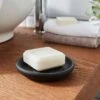 Elements Matt Black Soap Dish