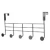 Dunelm Black Over Door Hooks -Simple Bathroom 30670550