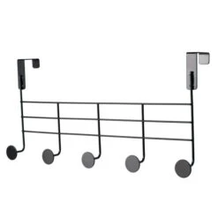 Dunelm Black Over Door Hooks