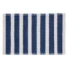 Dunelm Nautical Bobble Stripe Navy Bath Mat 2 Dunelm Nautical Bobble Stripe Navy Bath Mat -Simple Bathroom 30672690
