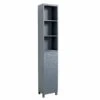 Lloyd Pascal Grey Wave Tall Cabinet 2 Lloyd Pascal Grey Wave Tall Cabinet -Simple Bathroom 30674713