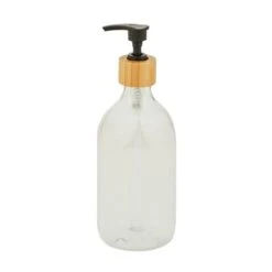 Dunelm Bamboo Soap Bottle