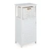 Dunelm White Storage Unit -Simple Bathroom 30685791