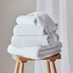 Dorma Tencel Sumptuously Soft Snow Towel