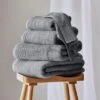 Dorma Tencel Sumptuously Soft Dove Grey Towel