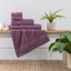 Dunelm Lavender Egyptian Cotton Towel -Simple Bathroom 30686140