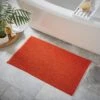 Dunelm Orange Mini Bobble Bath Mat 1 Dunelm Orange Mini Bobble Bath Mat -Simple Bathroom 30686283