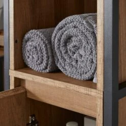 Lloyd Pascal Industrial Tall Cabinet -Simple Bathroom 30706224 alt03