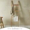 The Edited Life Ash Wood Ladder -Simple Bathroom 30711389