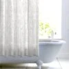 Dorma Regency Silver Shower Curtain -Simple Bathroom 30714083