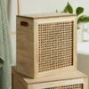Dunelm French Cane Small Storage Box -Simple Bathroom 30727565
