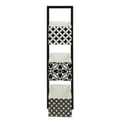 Dunelm Geo Tile Monochrome Caddy -Simple Bathroom 30727567 alt03