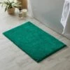 Dunelm Ultimate Emerald 100% Recycled Polyester Anti Bacterial Bath Mat -Simple Bathroom 30729326