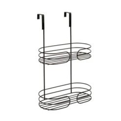 Dunelm Bathroom Basics Two Tier Over Door Caddy -Simple Bathroom 30730616 alt01