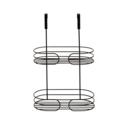 Dunelm Bathroom Basics Two Tier Over Door Caddy -Simple Bathroom 30730616 alt02