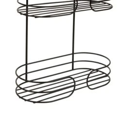 Dunelm Bathroom Basics Two Tier Over Door Caddy -Simple Bathroom 30730616 alt04