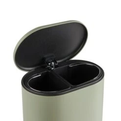 Elements Sage Green Recycling Bin -Simple Bathroom 30730703 alt03