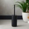 Dunelm Black Anti Bacterial Toilet Brush -Simple Bathroom 30730736
