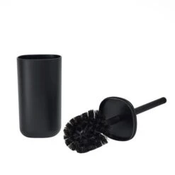 Dunelm Black Anti Bacterial Toilet Brush -Simple Bathroom 30730736 alt02