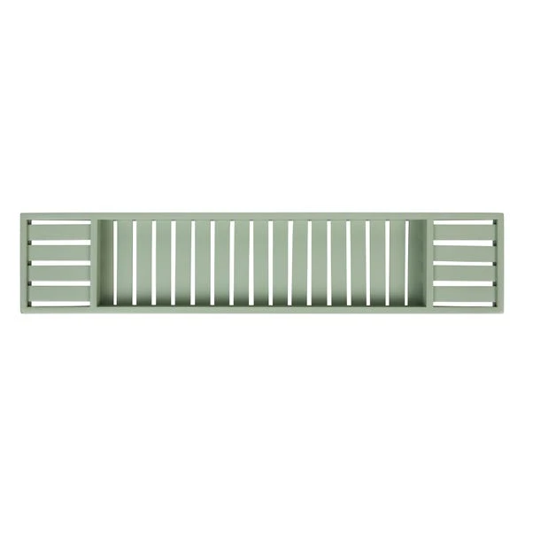 Sage Green Bamboo Bath Rack 5 Sage Green Bamboo Bath Rack - Image 3