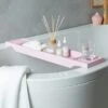 Blush Bamboo Bath Rack -Simple Bathroom 30730769