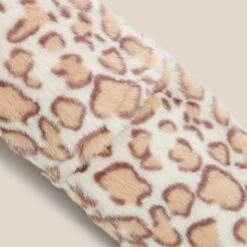 Dunelm Lola Snow Leopard Character Long Hot Water Bottle -Simple Bathroom 30737421 alt04