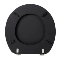 Mainstream By Aqualona Black Soft Touch Toilet Seat -Simple Bathroom 30747097 alt02