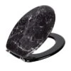 Mainstream By Aqualona Dark Marble Toilet Seat 2 Mainstream By Aqualona Dark Marble Toilet Seat -Simple Bathroom 30747103