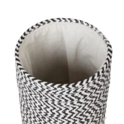 Dunelm Paper Black Woven Toilet Roll Storage -Simple Bathroom 30747122 alt03