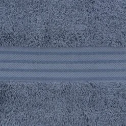 Dunelm Folkstone Blue Egyptian Cotton Towel -Simple Bathroom 30747432 alt03