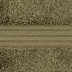 Dunelm Olive Green Egyptian Cotton Towel -Simple Bathroom 30747444 alt04