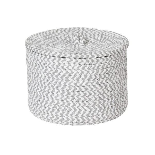 Dunelm Set Of 2 Paper Grey Woven Storage Baskets 5 Dunelm Set Of 2 Paper Grey Woven Storage Baskets - Image 3