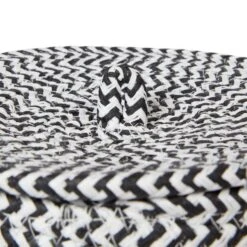 Dunelm Set Of 2 Paper Black Woven Storage Baskets -Simple Bathroom 30748494 alt04