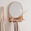 Dunelm Wooden Shelf Mirror -Simple Bathroom 30754938