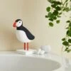 Dunelm Puffin Ornament -Simple Bathroom 30764442
