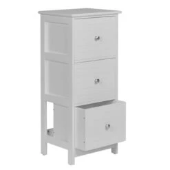 Dunelm Nautical Grey 3 Drawer Unit -Simple Bathroom 30764882 alt03