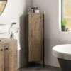 Dunelm Fulton Pine Effect Bathroom Corner Unit -Simple Bathroom 30765723