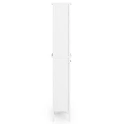 Dunelm Lynton White Compact Bathroom Tall Unit -Simple Bathroom 30765926 alt03