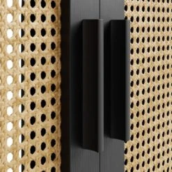 Dunelm Winslow Undersink Unit Black Rattan -Simple Bathroom 30766794 alt05