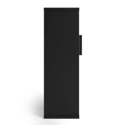 Dunelm Winslow Wall Cabinet Black Rattan -Simple Bathroom 30766796 alt03