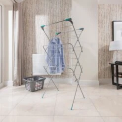 Addis 3 Tier Airer With Hooks -Simple Bathroom 30769063 alt03