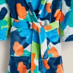 Dunelm Kids Camo Dressing Gown -Simple Bathroom 30770921 alt02