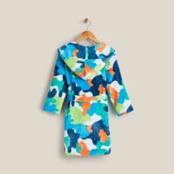 Dunelm Kids Camo Dressing Gown -Simple Bathroom 30770921 alt03
