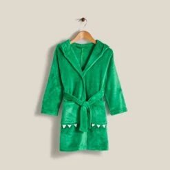 Dunelm Kids Dino Dressing Gown