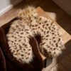 Dunelm Faux Fur Cheetah Neck Hot Water Bottle -Simple Bathroom 30771913