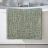 Dunelm Sage Mini Bobble Bath Mat -Simple Bathroom 30772659