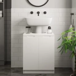 Dunelm Lopez White Undersink Unit